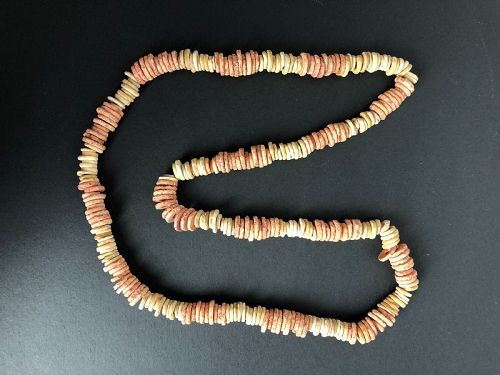 ostrich eggshell necklace