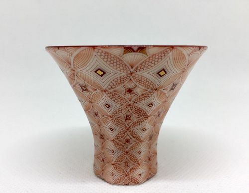 Kutani Sakazuki cup by Mari Yoshimura