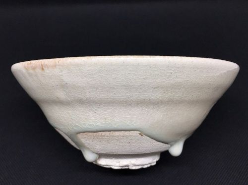 Karatsu Chawan tea bowl by Raizan Yasunaga