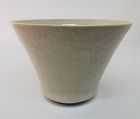 White porcelain cup by Takeshi Imaizumi