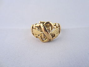 Birmingham 1908 Knot Ring in 18k Yellow Gold