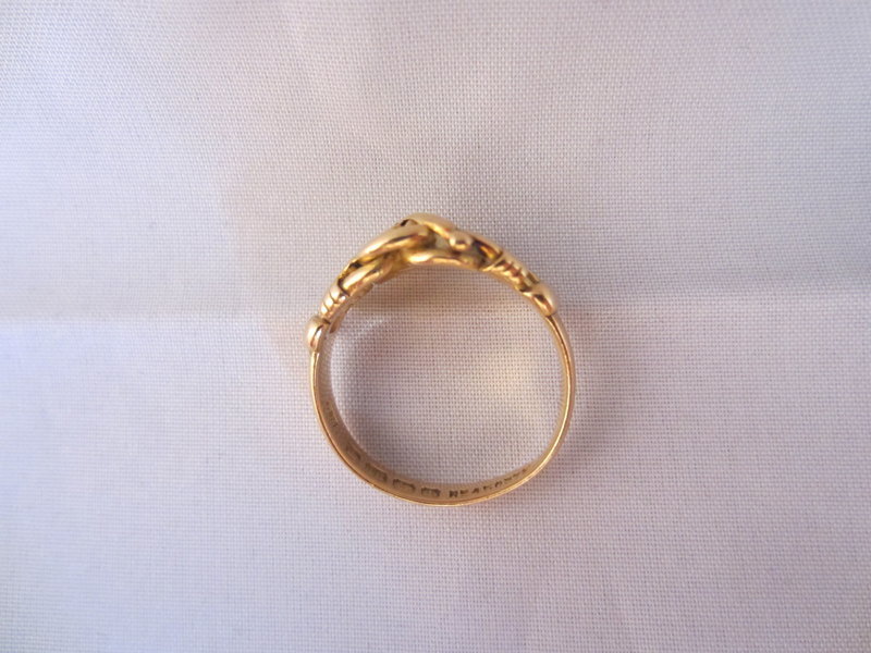 Birmingham 1908 Knot Ring in 18k Yellow Gold