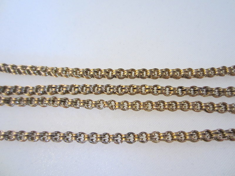 Victorian 10k Yellow Gold 31&quot; Chain