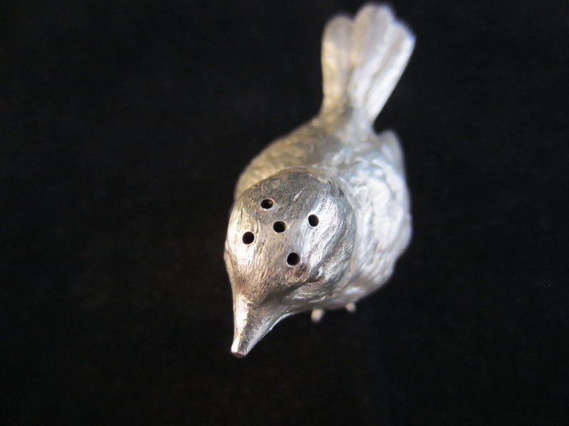 Silver Sparrow Salt or Pepper Shaker