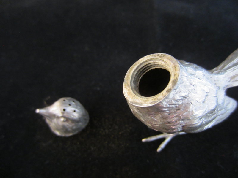 Silver Sparrow Salt or Pepper Shaker