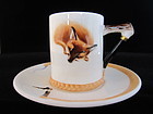 Royal Doulton "Reynard the Fox" Demitasse Cup & Saucer