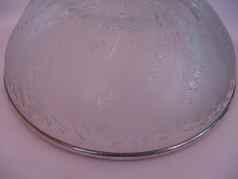 R. Lalique Bowl with Leaves