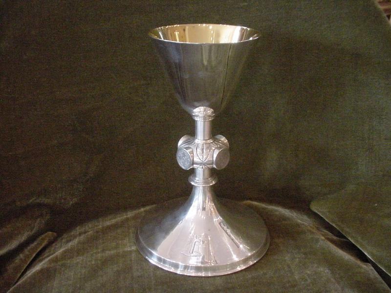 French Sterling Silver Chalice