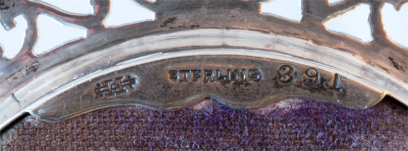 Round Sterling Picture Frame