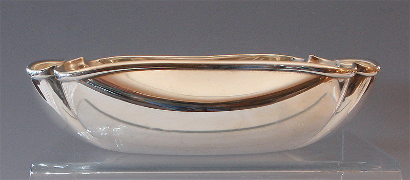 Folded Corner Sterling Bowl-Randahl Shop