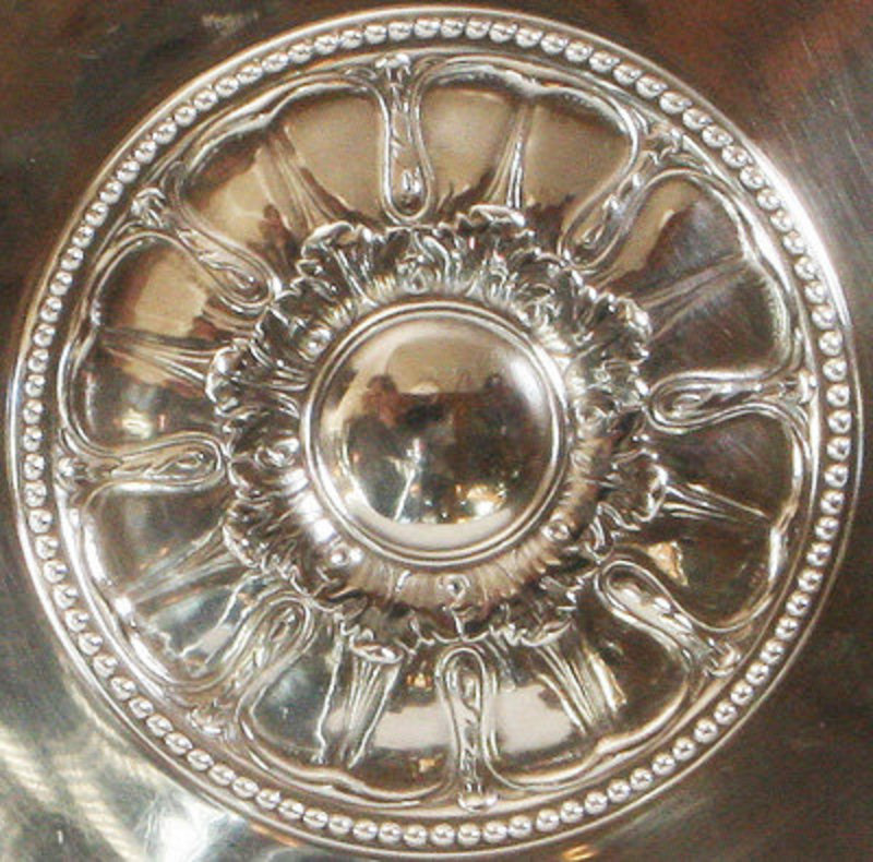 Sterling Tray With Flower Corolla - Gorham