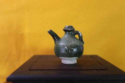 Chinese Han Dynasty Green Glazed Pot