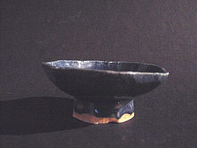 Rare Yuan Dynasty blue glazed bowl !