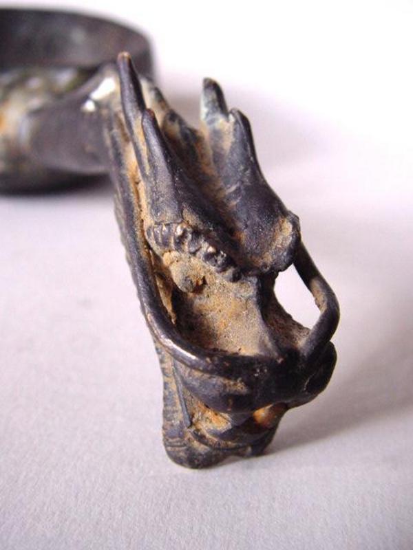 Indonesian 11th century bronze ladle !