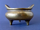 High quality  Qing Dyn. Bronze Censer Xuande Mark