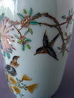 A excellent  Yongzheng marked Famille Rose vase