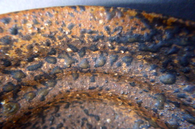 A rare Japanese Bizen chawan teabowl