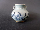 A perfect cond. Yuan Dynasty blue and white Jarlet