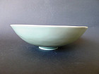 Extremely rare incised Kangxi Qingbai  bowl, Xuanhe reign title Mark