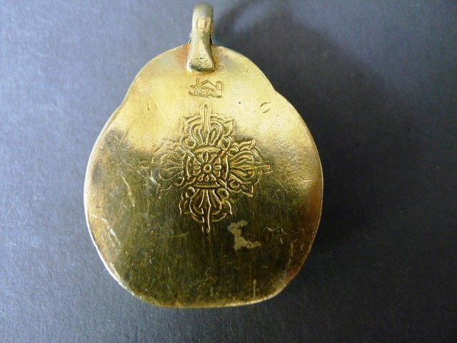 Tibetian pendant of Yama / Irma, the Tibetian God of the Underworld