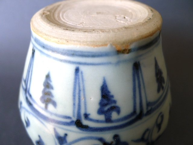 A perfect Ming Dynasty Yongle Period blue and white Lotus Jar