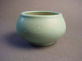 Turquoise glazed brushwasher !