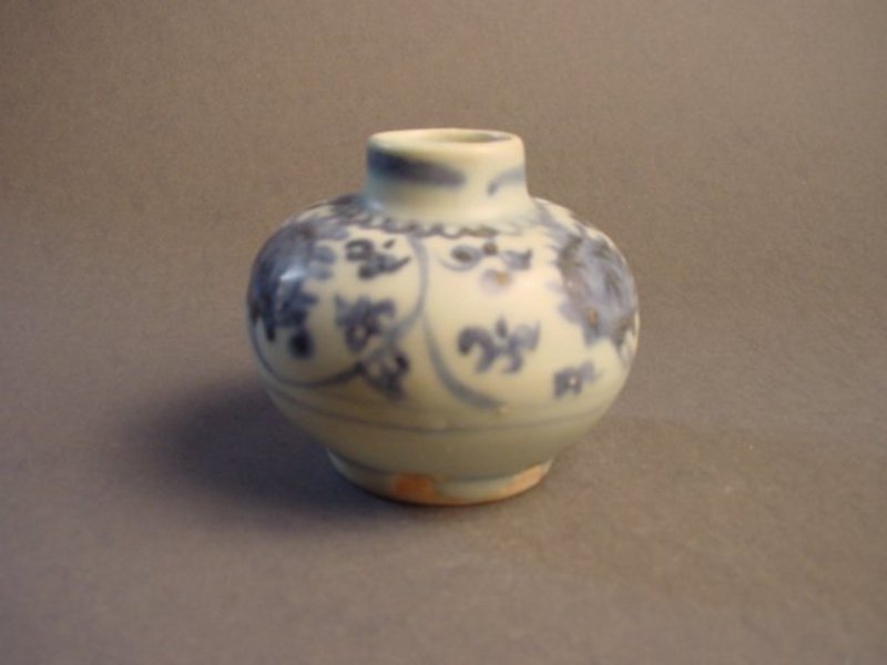 Early Ming Yongle blue and white jar !