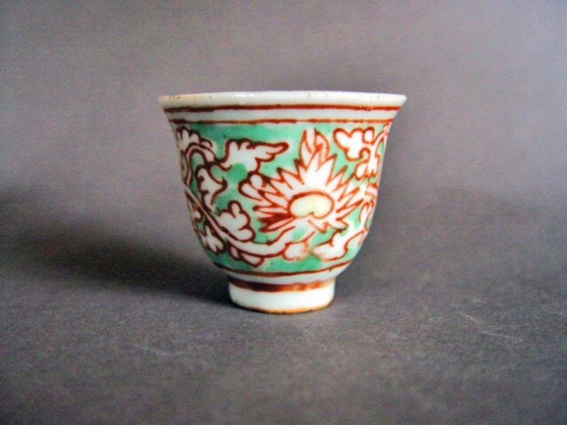 Very nice enameled Ming Dynasty Cup