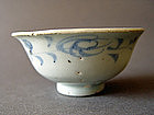 Yuan Dynasty blue and white Bowl, ( Cup )