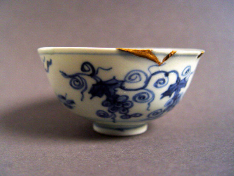 Extremely nice Ming Chenghua Minyao blue &amp; white bowl