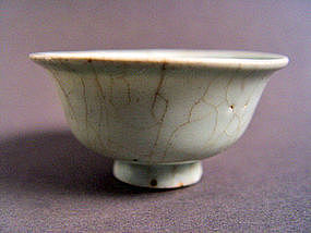 Yuan Dynasty Qingbai glazed cup