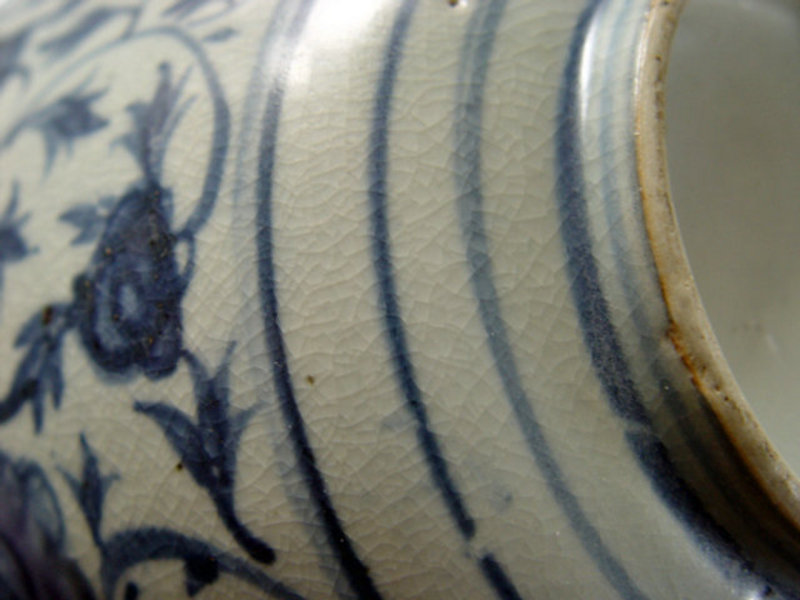 Nice and large middle Ming blue and white Bowl