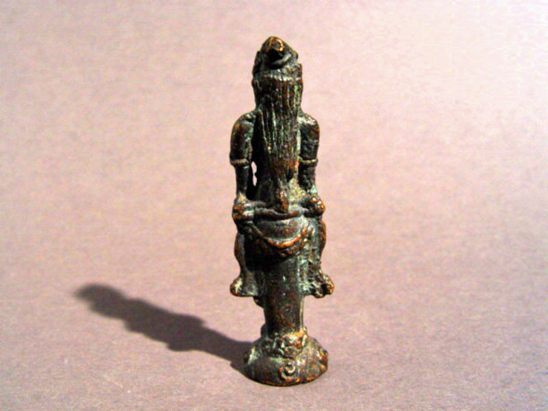 18th. Century Javanese Bronze Vishnu figure