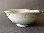 Large  Yuan Dyn. Shufu Ware Bowl with molded decoration