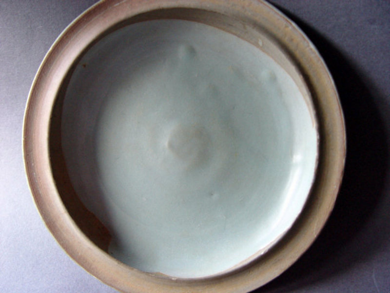 Lid of resp. for a large  Longquan ware Celadon Jar