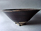 Large Yuan Dynasty brown glazed Bowl