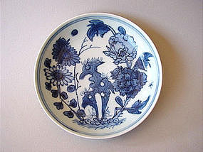 Extraordinary late Ming dish Xuande marked !