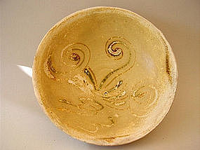 A large Tang Dynasty Changsha Ware bowl !