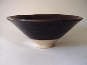 Big Yuan Dynasty brown glazed bowl !