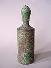 Dong Son bronze lime container !