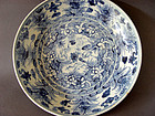 Large, perf.  Ming Chenghua - Hongzhi blue & white Dish