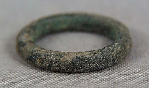 6c BC Villanovian bronze ring ex Koutalakis coll