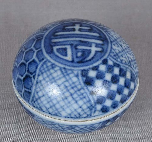 19c Japanese porcelain tea ceremony sometsuke KOGO