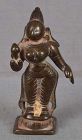 18c Indian bronze BHUDEVI