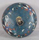 Early 19c cloisonne netsuke SUIGARAAKE ashtray