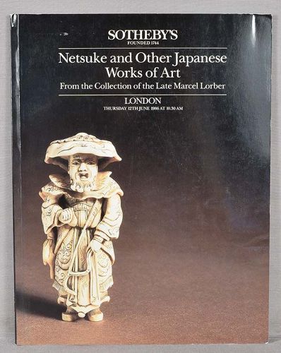 Catalog LORBER Collection of NETSUKE 1986