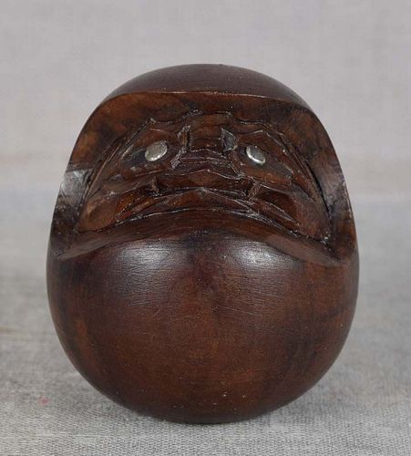 19c netsuke Hida school DARUMA