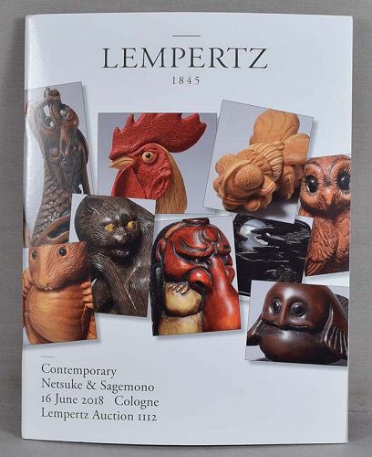 Catalog CONTEMPORARY NETSUKE AND SAGEMONO 2018