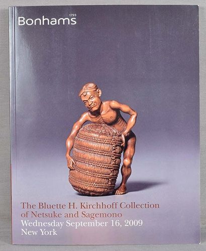 Bonhams 2009 catalog KIRCHHOFF COLLECTION of NETSUKE & sagemono