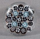 Japanese glass OBIDOME netsuke VARIOUS FLOWERS
